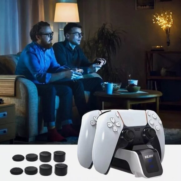 PlayStation 5 DualSense Wireless Charging Station PS5 Controller Charging Dock - Picture 4 of 4